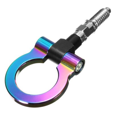 NEO CHROME T2 JAPAN MODEL CAR RACING SCREW ALUMINUM CNC TOW TOWING HOOK RACE