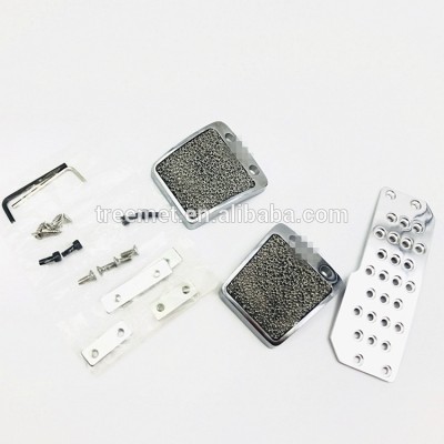 Racing  Pedals Foot Rest Accelerator Brake Pedal Clutch Pedals for Honda